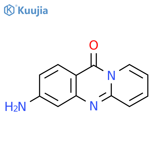 11H-Pyrido[2,1-b]quinazolin-11-one, 3-amino- structure