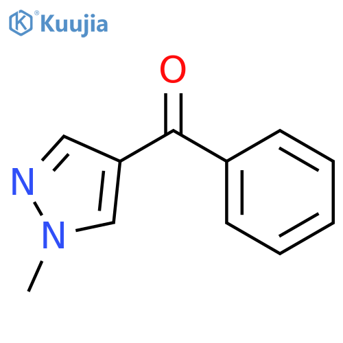 4-benzoyl-1-methyl-1H-pyrazole structure