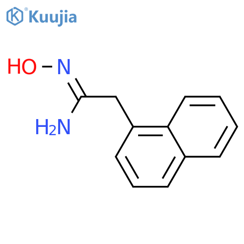 2-(1-Naphthyl)acetamidoxime structure