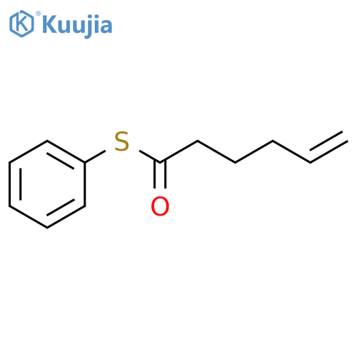 5-Hexenethioic acid, S-phenyl ester structure
