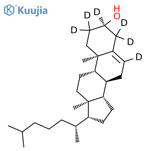 α-Cholesterol-d6 structure