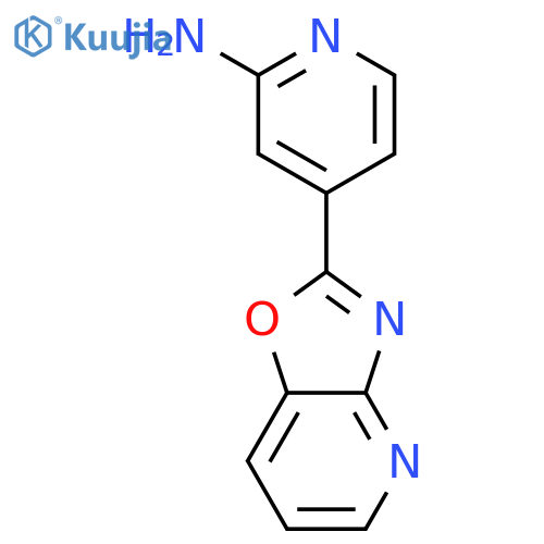 2-Pyridinamine, 4-oxazolo[4,5-b]pyridin-2-yl- structure
