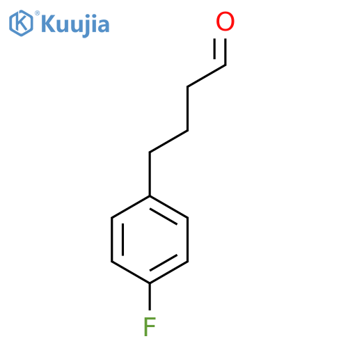 4-(4-Fluorophenyl)butanal structure