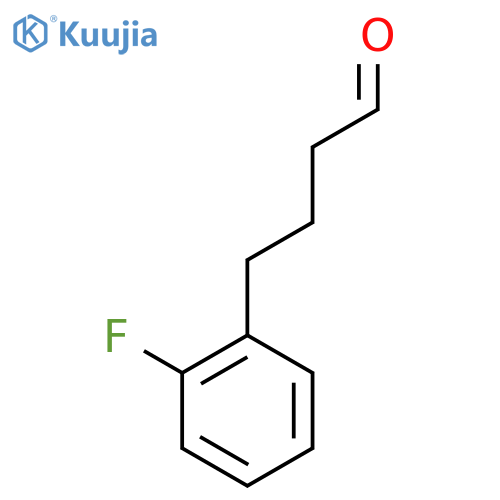 4-(2-Fluorophenyl)butanal structure