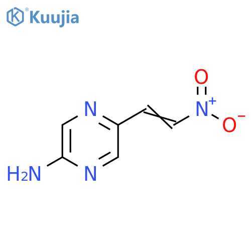 5-(2-Nitroethenyl)pyrazin-2-amine structure