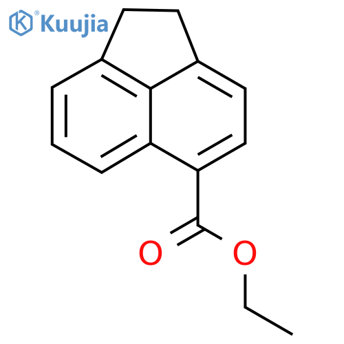 Ethyl 1,2-dihydroacenaphthylene-5-carboxylate structure