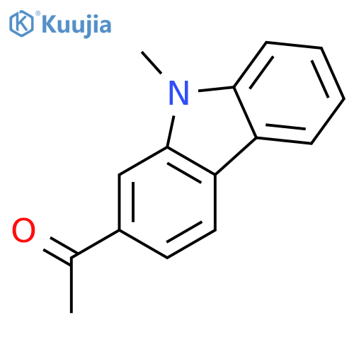 1-(9-methyl-9H-carbazol-2-yl)ethan-1-one structure