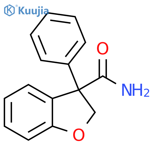 3-benzofurancarboxamide, 2,3-dihydro-3-phenyl-, structure