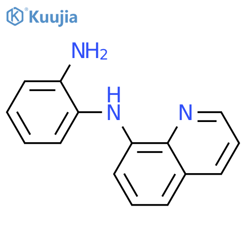 1,2-Benzenediamine, N-8-quinolinyl- structure