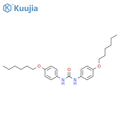 Urea, N,N'-bis[4-(hexyloxy)phenyl]- structure