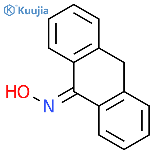 9(10H)-Anthracenone, oxime structure