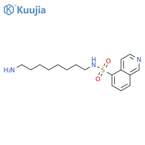 5-Isoquinolinesulfonamide, N-(8-aminooctyl)- structure