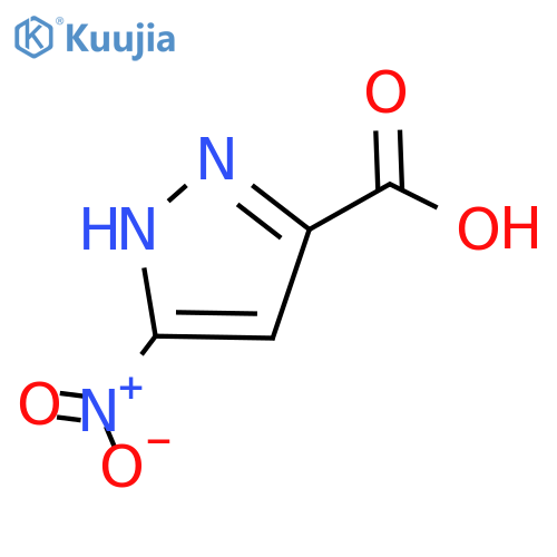 3-Nitro-1H-pyrazole-5-carboxylic acid structure