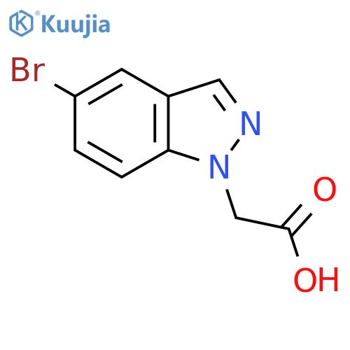 2-(5-bromo-1H-indazol-1-yl)acetic acid structure