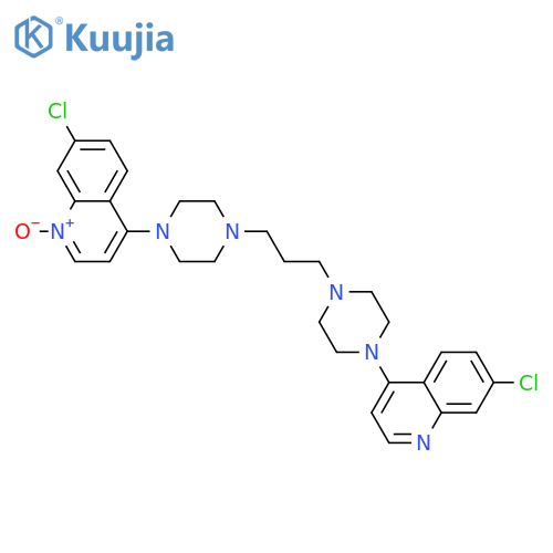 Piperaquine N-Oxide structure