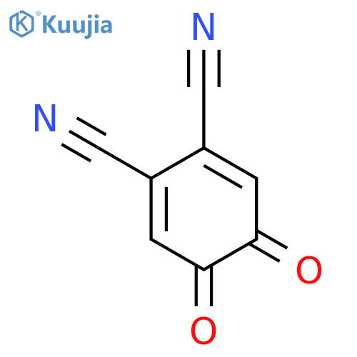 2,6-Cyclohexadiene-1,2-dicarbonitrile, 4,5-dioxo- structure
