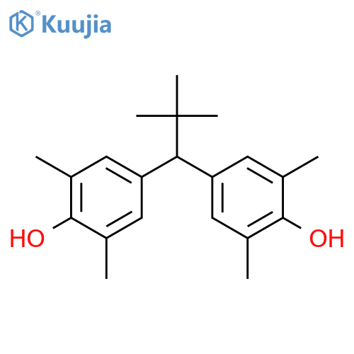 Phenol, 4,4'-(2,2-dimethylpropylidene)bis[2,6-dimethyl- structure