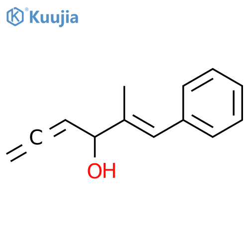 1,4,5-Hexatrien-3-ol, 2-methyl-1-phenyl-, (1E)- structure