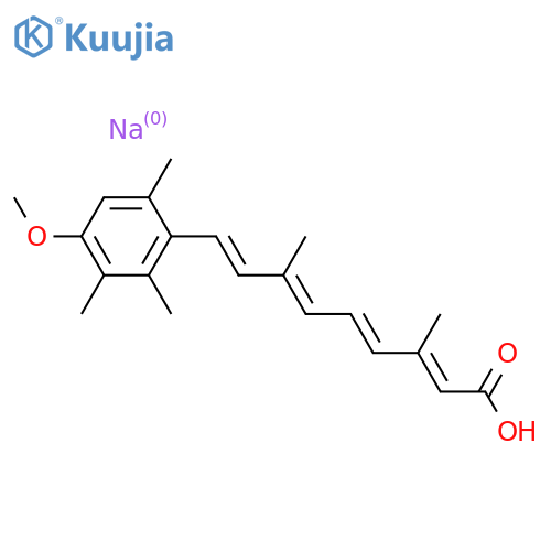 Acitretin (sodium) structure