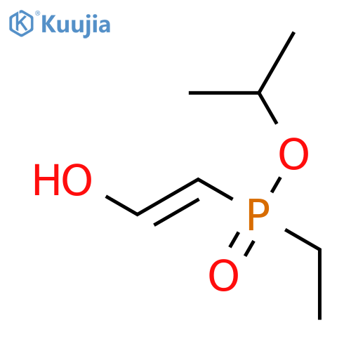Phosphinic acid, ethyl(2-hydroxyethenyl)-, 1-methylethyl ester structure