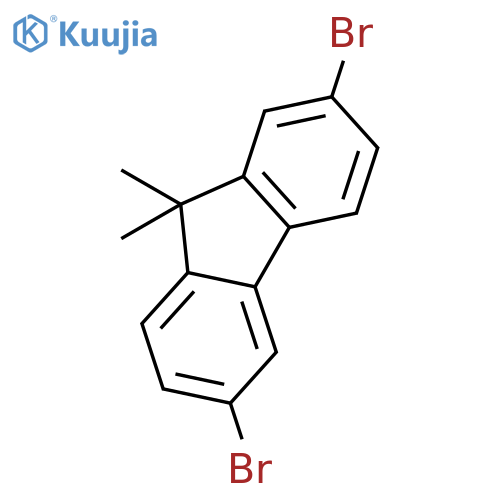 2,6-Dibromo-9,9-dimethyl-9H-fluorene structure