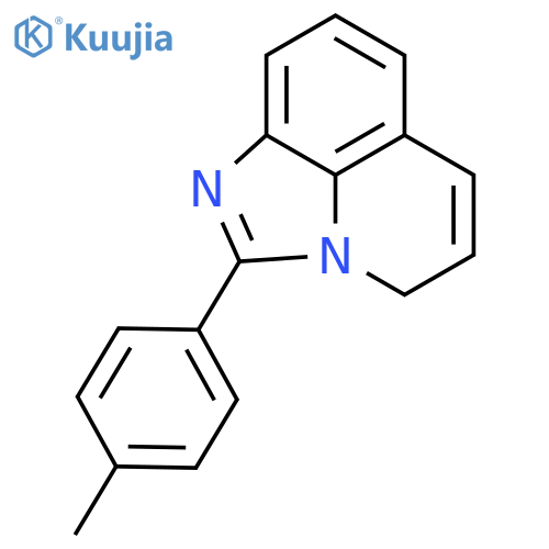 4H-Imidazo[4,5,1-ij]quinoline, 2-(4-methylphenyl)- structure