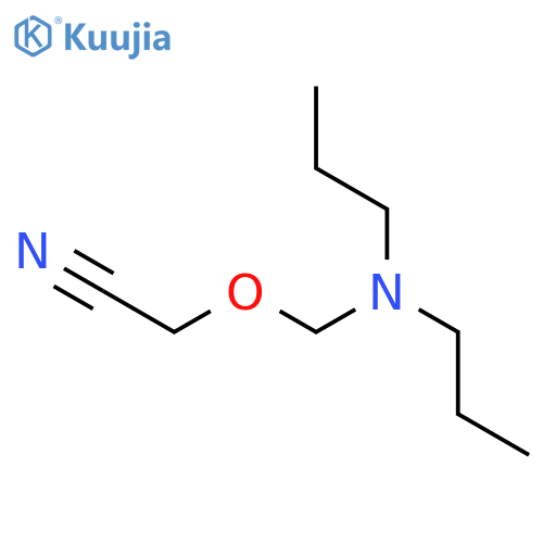 Acetonitrile, (dipropylamino)methoxy- structure
