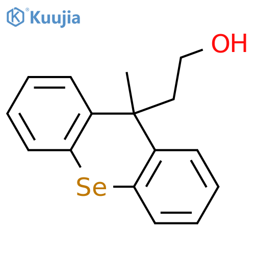9H-Selenoxanthene-9-ethanol, 9-methyl- structure