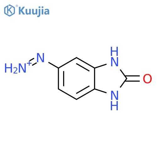 Diazenium,  2-(2,3-dihydro-2-oxo-1H-benzimidazol-5-yl)- structure