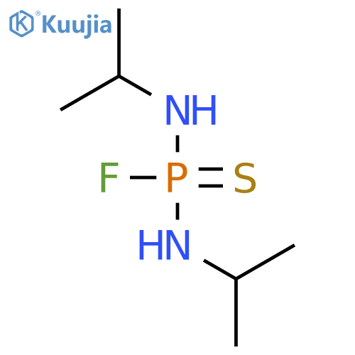 N,N'-dipropan-2-ylphosphorodiamidothioic fluoride structure