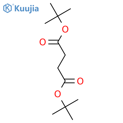 Butanedioic acid, bis(1,1-dimethylethyl) ester structure