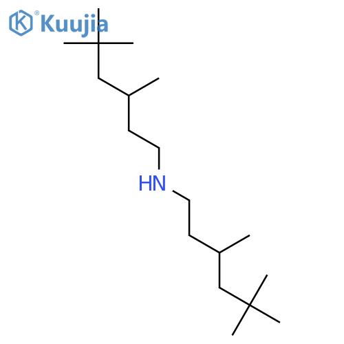 Di(3,5,5-trimethylhexyl)amine structure