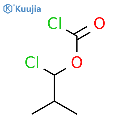 1-Chloro-2-methylpropyl Chloroformate structure