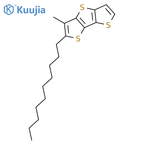 Dithieno[3,2-b:2',3'-d]thiophene, 2-decyl-3-methyl- structure