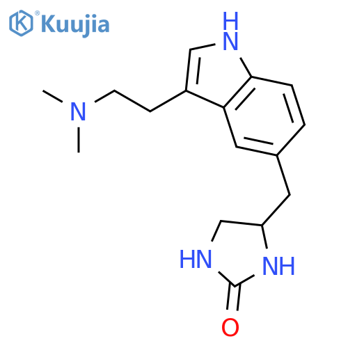 2-Imidazolidinone, 4-[[3-[2-(dimethylamino)ethyl]-1H-indol-5-yl]methyl]- structure