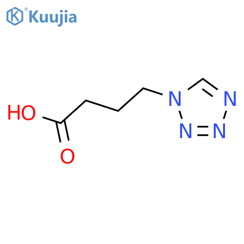 4-(1H-tetrazol-1-yl)butanoic acid structure