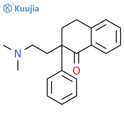 1(2H)-Naphthalenone,2-[2-(dimethylamino)ethyl]-3,4-dihydro-2-phenyl- structure