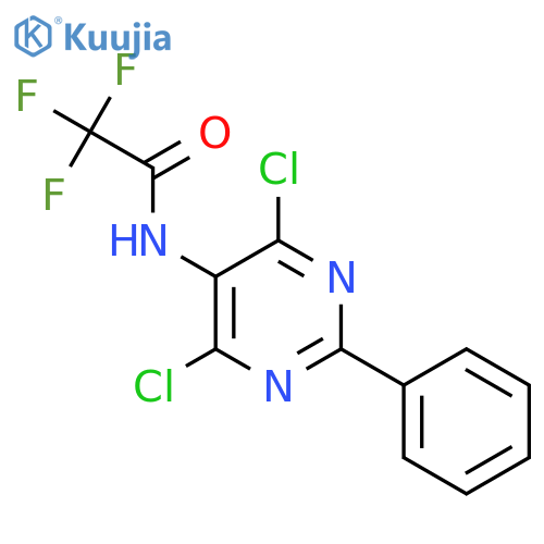 ACETAMIDE, N-(4,6-DICHLORO-2-PHENYL-5-PYRIMIDINYL)-2,2,2-TRIFLUORO- structure