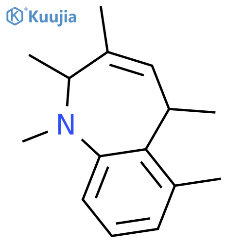 1H-1-Benzazepine, 2,5-dihydro-1,2,3,5,6-pentamethyl- structure