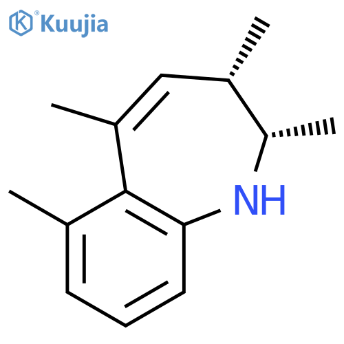 1H-1-Benzazepine, 2,3-dihydro-2,3,5,6-tetramethyl-, cis- structure