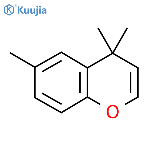 4H-1-Benzopyran, 4,4,6-trimethyl- structure