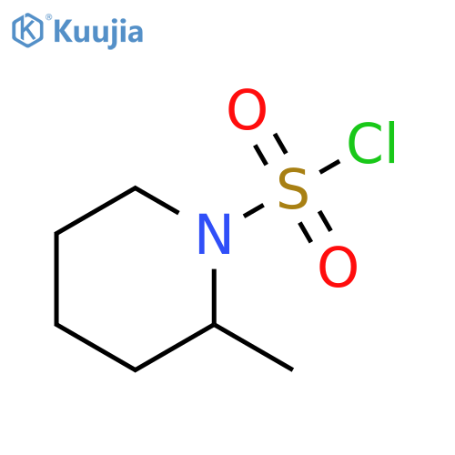 2-methylpiperidine-1-sulfonyl chloride structure