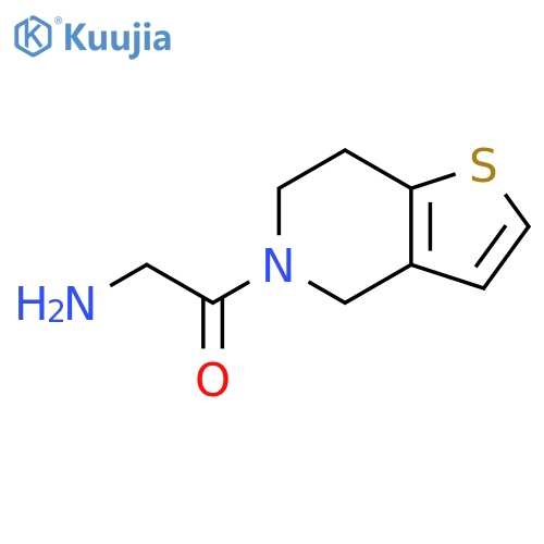 2-amino-1-{4H,5H,6H,7H-thieno3,2-cpyridin-5-yl}ethan-1-one structure