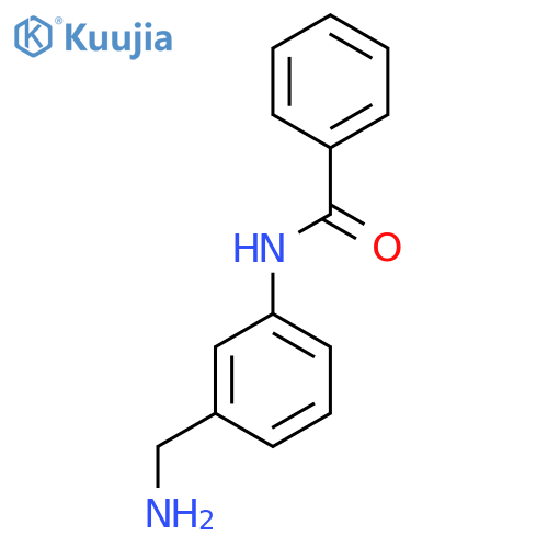 N-[3-(Aminomethyl)phenyl]benzamide structure