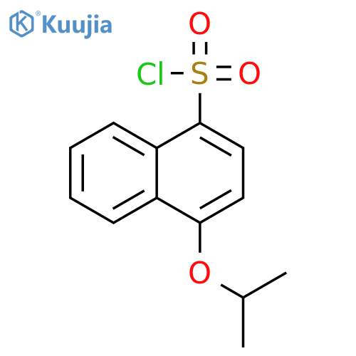 4-(Propan-2-Yloxy)Naphthalene-1-Sulfonyl Chloride structure