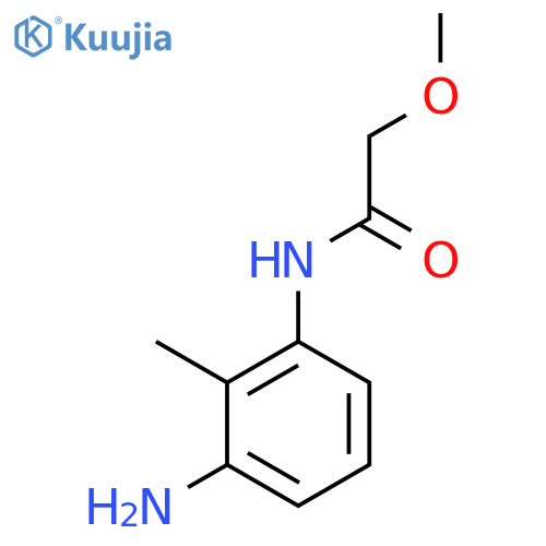 N-(3-Amino-2-methylphenyl)-2-methoxyacetamide structure