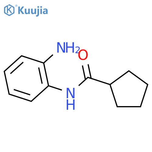 N-(2-Aminophenyl)cyclopentanecarboxamide structure