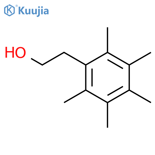Benzeneethanol,2,3,4,5,6-pentamethyl- structure