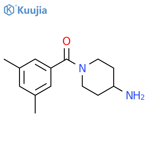1-(3,5-dimethylbenzoyl)piperidin-4-amine structure