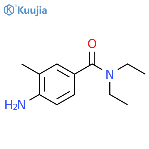 4-Amino-N,N-diethyl-3-methylbenzamide structure